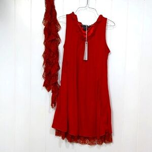 🌟NWT Urban Mango 2pc Dress and Lace Scarf